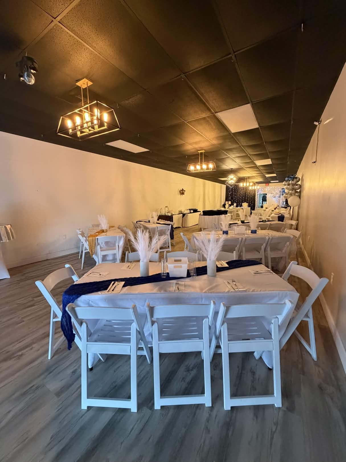 LSC Event Space setup for an elegant private event in New Port Richey